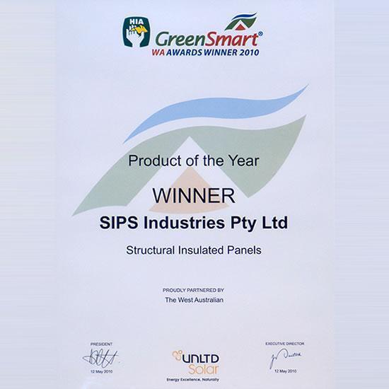 HIA GreenSmart Award Winner 2010 - BEST NEW PRODUCT