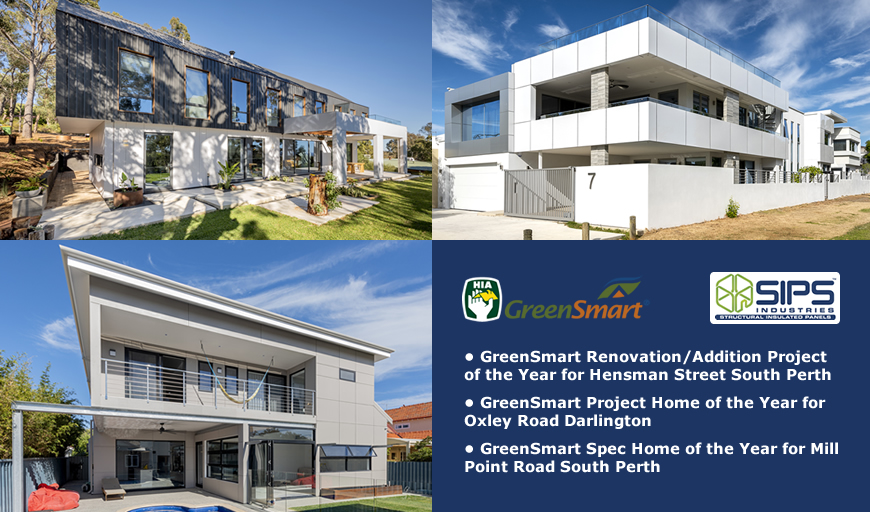 2018 HIA GreenSmart Award Winners 2018 HIA GreenSmart Award Winners