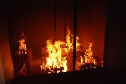 60 minute fire test of SIPs wall