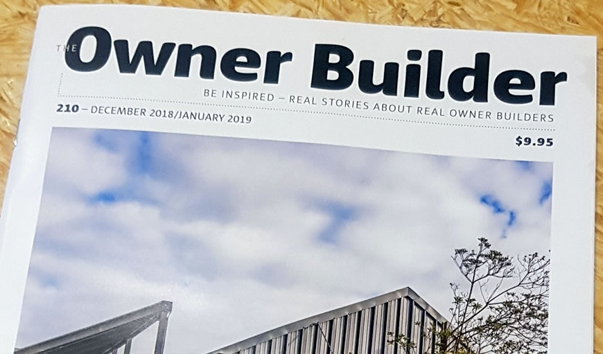 The Owner Builder - Featured Article
