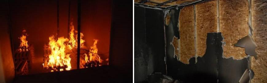 Fire Testing of Structural Insulated Panels (SIPs) Construction